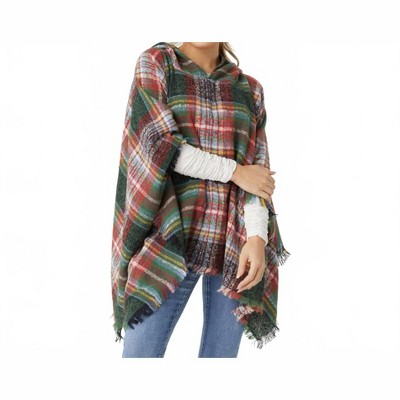 Women's Copacabana Plaid Hooded Pullover - COCO + CARMEN OS