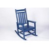 Outdoor Rocking Chair,Rocking Chair With Wood-Texture,Rocking Chair For Sale,All Weather Resistant Rocking Chair For Lawn Garden-Cuddlewood - 2 of 4