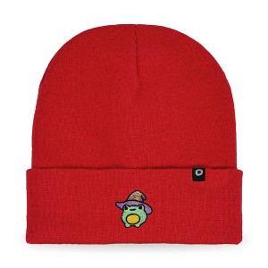 Dalix Sorcerer Frog Embroidered Beanie Hat Knit Cap Cold Weather Womens - 1 of 4