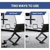 GOCAPTAIN Trailer Stabilizer Jacks, 7500LBS Heavy Duty RV Scissor Leveling Jack, 4"-30" Height Adjustable with Crank Handle for Travel Trailer, Camper - 4 of 4