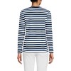 Lands' End Women's Relaxed Supima Cotton Long Sleeve V-Neck T-Shirt - 2 of 3