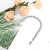 Unique Bargains Faux Pearl Handbag Strap Silver Tone 1 Pc - 4 of 4