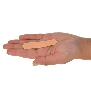 Dealmed 3/4" x 3" Fabric Adhesive Bandages with Non-Stick Pad, Latex Free Wound Care - 1 of 4