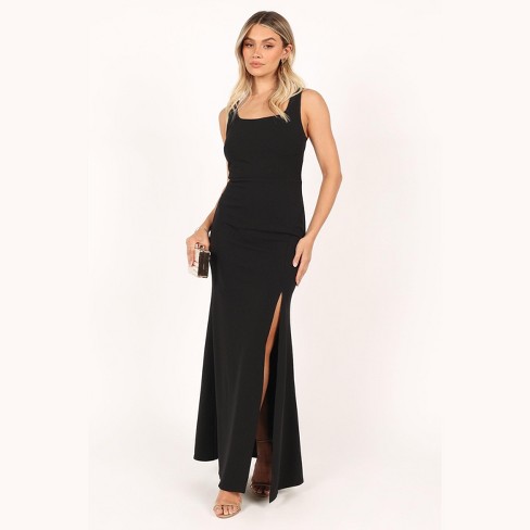 Black maxi hot sale dress target