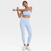 Women's Seamless Medium Support Racerback Sports Bra - All In Motion™ - 3 of 4