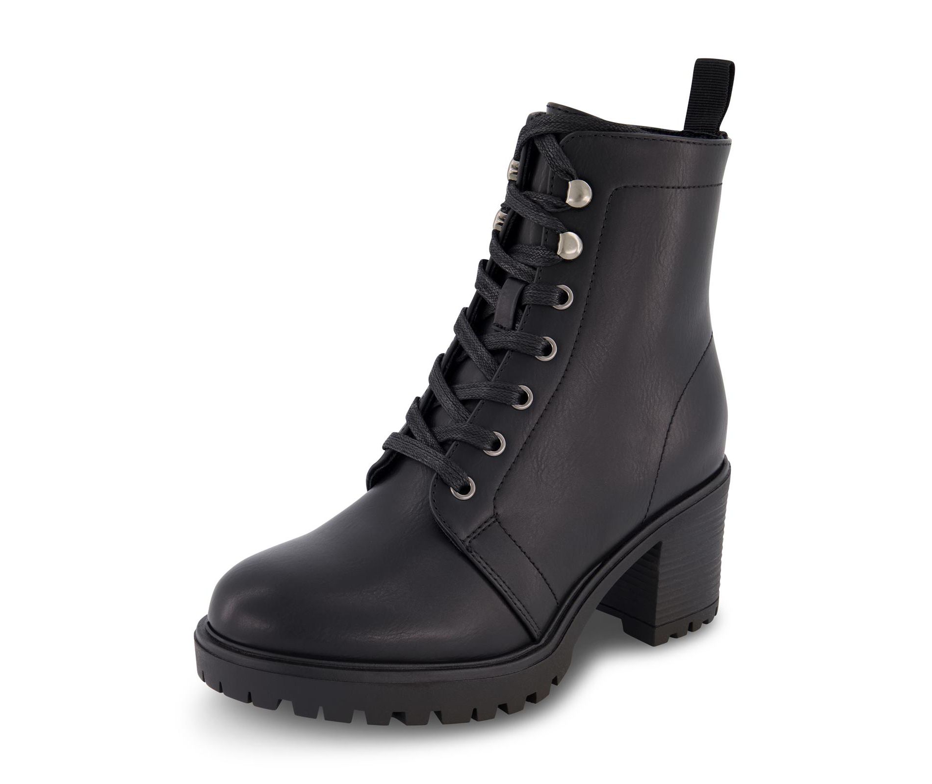 CUSHIONAIRE Women's James lace up boot +Memory Foam, Wide Widths Available