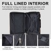 FURNIinspire Luggage 20 Inch Carry On Luggage, Lightweight Durable Suitcase with Wheels for Travel Business, Red, 8.3"*13.6"*21.5" - 4 of 4