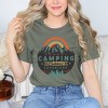 Simply Sage Market Women's Forest Camping Badge Short Sleeve Graphic Tee - 2 of 3