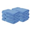 Splash Ultra-Soft Zero Twist 100% Ring Spun Cotton Bath Towel Set - Reversible, 550 GSM, Breathable, Lightweight, Highly Absorbent Towels for Bathroom - 2 of 4