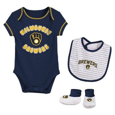 milwaukee brewers newborn clothing