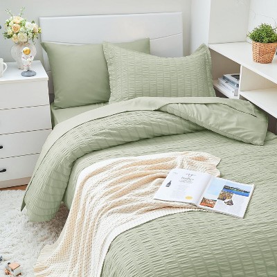 Bed in a Bag 7 Pieces Comforter Set for All Season