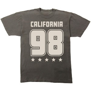 California 98 Adult Pepper Crew Neck Short Sleeve T-shirt - 1 of 4