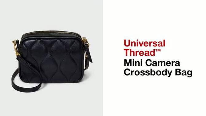 Mini Camera Crossbody Bag - Universal Thread™, 2 of 11, play video