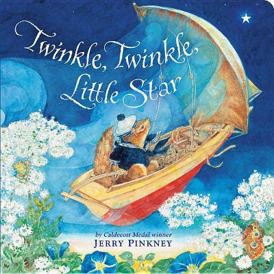 Twinkle, Twinkle, Little Star - by  Jerry Pinkney (Board Book)