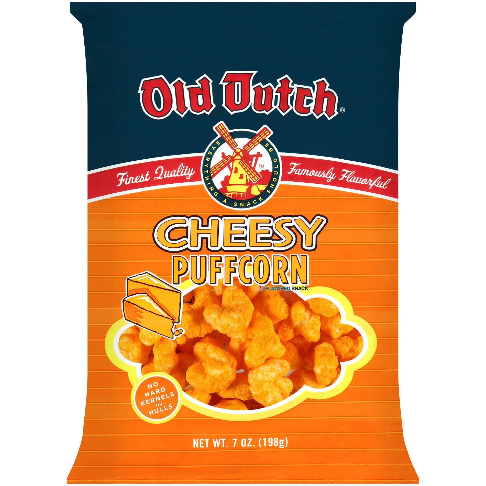 Old Dutch Cheesy Puffcorn - 7oz: No Added MSG, No Preservatives, Easter