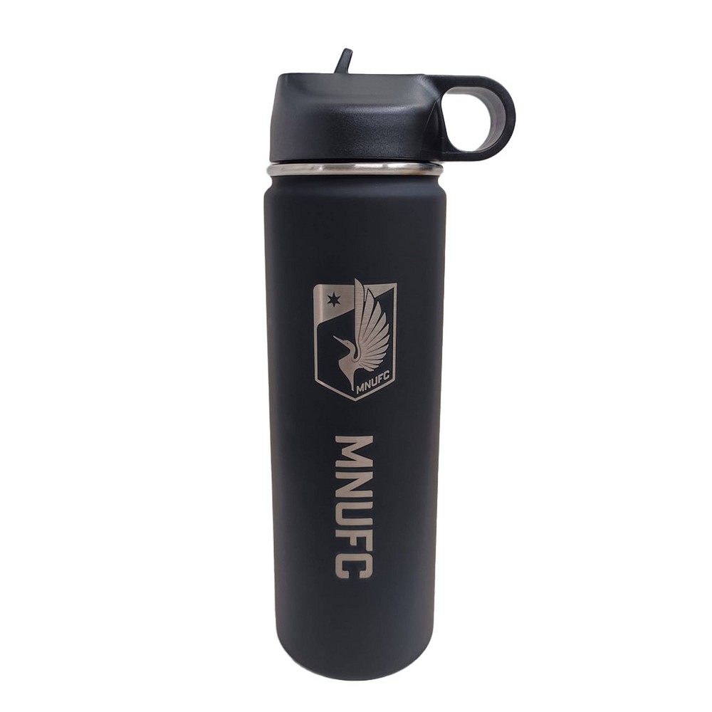 MLS Minnesota United FC 22oz Rubberized Touch Water Bottle