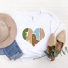 Simply Sage Market Women's Earth Heart Short Sleeve Graphic Tee - 3 of 3