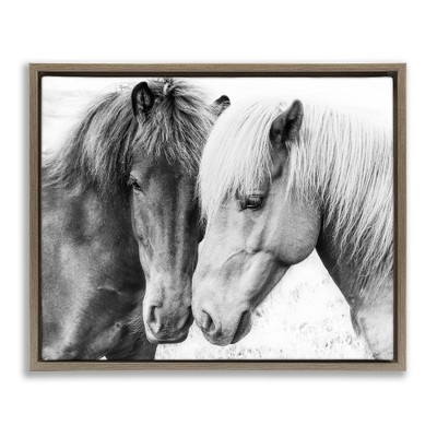 Stupell Industries Horse Love Duo Portrait, 31" x 25"