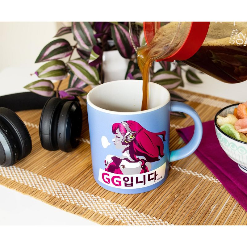 Just Funky Overwatch D.Va "Nerf This" Ceramic Coffee Mug | Holds 16 Ounces, 5 of 7