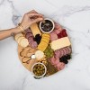 Spiraling Bamboo Cheese Board Bamboo - 2 of 3