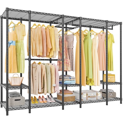 Vipek V50i Extra Large Portable Closet Rack Wardrobe Closet Heavy Duty ...