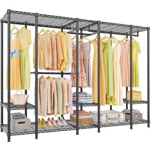 Vipek V50i Extra Large Portable Closet Rack Wardrobe Closet Heavy