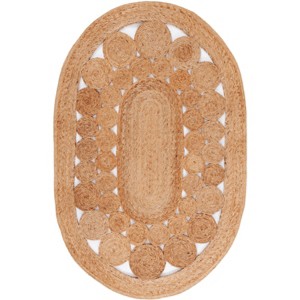 Natural Fiber NFB248 Hand Woven Indoor Rugs - Safavieh - 1 of 4