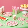 Juvale 144 Piece Watermelon Party Supplies with Plates, Napkins, Cups, Cutlery, One In A Melon Party Decorations for Birthday, Baby Shower, Serves 24 - 2 of 4
