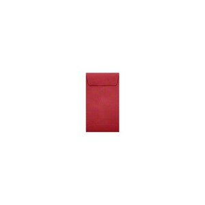 LUX #5 1/2 Coin Envelopes  3 1/8 x 5 1/2 Ruby Red LUX-512CO-18-50 - 1 of 1