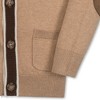 Hope & Henry Boys'  Tipped Cardigan with Elbow Patches, Kids - 3 of 3