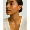 Molenia 14K Gold Lock Necklace for Women 925 Sterling Silver Padlock Pendant Chain Necklace Cubic Zirconia Mother‘s Day Birthday Gifts for Women - 4 of 4