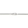 Black Bow Jewelry 1.75mm Sterling Silver, Solid Curb Chain Necklace - 4 of 4