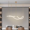 YIYIBYUS Kitchen Island Lighting, Modern LED Linear Chandelier - 2 of 4