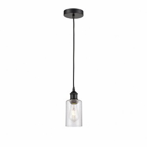 Clymer - 1 Light Cord Hung Mini Pendant In Modern Style-9.63 Inches Tall and 3.88 Inches Wide - 1 of 1