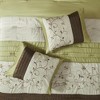 7Pcs Comforter Set, Solid Bedding Set, Polyester Bed Comforter - 3 of 4