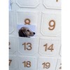 Aoibox Christmas Advent Calendar 16 x 20 Inch Felt Board with 25 Pockets Holds Mini Photos Candy Countdown for Kids 1 Piece - 3 of 4