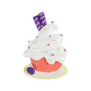 Unique Bargains Magnetic Sticker Orange White 1 Pc - 1 of 3