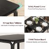 Dining Table for 4, Small Table and Chairs Set of 4, Dinette Set for 4, Square Dinner Table Set, Kitchen & Dining Room Sets for Small Space - 3 of 4