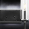 Urban Ambiance Luxury Contemporary Bath Light 11.5''H x 31.625''W,  Midnight Black Finish,  Parkes Collection, UHP4231 - 3 of 4