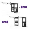 Aheaplus 132" Modular Closet System with Adjustable Shelves and Drawers, Wall-mounted Space-Saving Closet Organizer with Hanging Rods - 3 of 4
