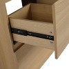 NicBex 29.13" Freestanding Bathroom Vanity without Sink, Bathroom Storage Cabinet, 2 Drawers for Bathroom - 4 of 4
