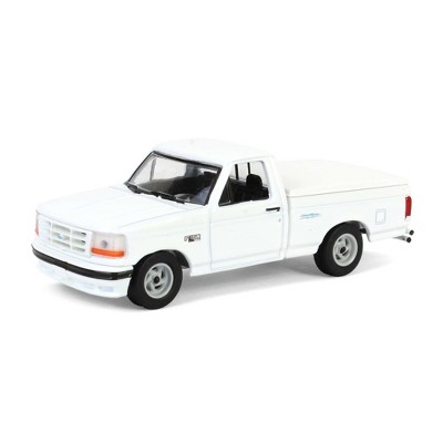 1/64 1994 F-150 SVT Lightning w/ Tonneau Bed Cover White GLT30511