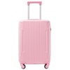 Sapphtopaz Carry-On/Checked Luggages,ABS Hardshell Luggage with Double Wheels, Expandable Lightweight TSA Lock Suitcase - 2 of 4
