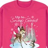 Men's - Disney - Christmas - Up To Snow Good Graphic Fleece Sweatshirt - 2 of 4