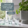 Rosendahl Grand Cru Recycled Glass Tumbler Set (Set of 6) - 4 x 8.8 Oz, 2 x 12.2 Oz - Lead-Free, Dishwasher Safe, Elegant Clear Glass Drinkware, Green - 4 of 4