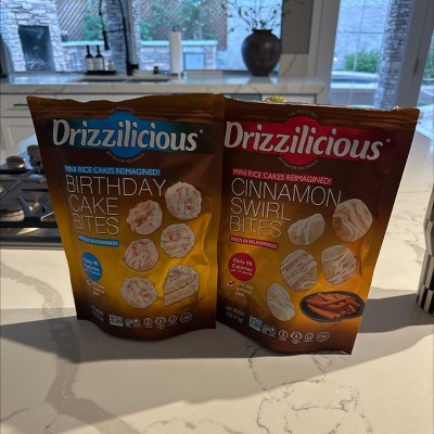 Drizzilicious Drizzled Mini Rice Cake - 4oz : Target
