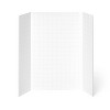 18"x24" Gridlines Tri-Fold Foam Poster Board - up&up™: Trifold Presentation Display, White, EPS Material - image 2 of 3