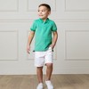 Hope & Henry Boys'  Short Sleeve Knit Pique Polo Shirt, Kids - 2 of 4