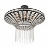 Elk Home Fantania 8 - Light Chandelier in  Matte Black - 4 of 4