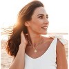20PCS 14K Gold Choker Set – Layered Coin, Pearl & CZ Pendant Necklaces for Women & Teens - 2 of 4